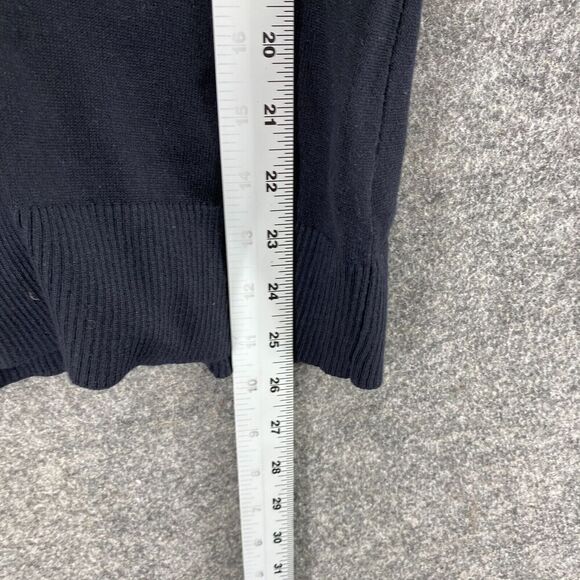 5/$45 Maurices Cardigan Women XS Black V-Neck Button Up Long Sleeve Rayon - Picture 8 of 9